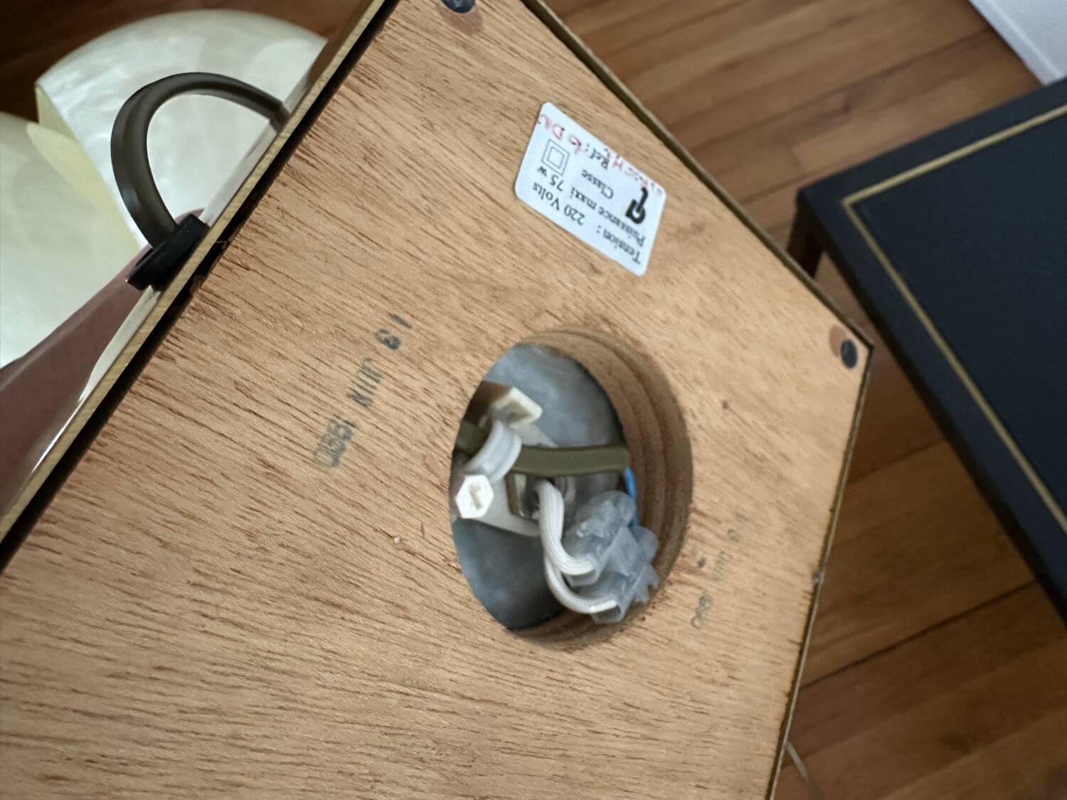 Large lamp Maison Rougier - Vintage - Design