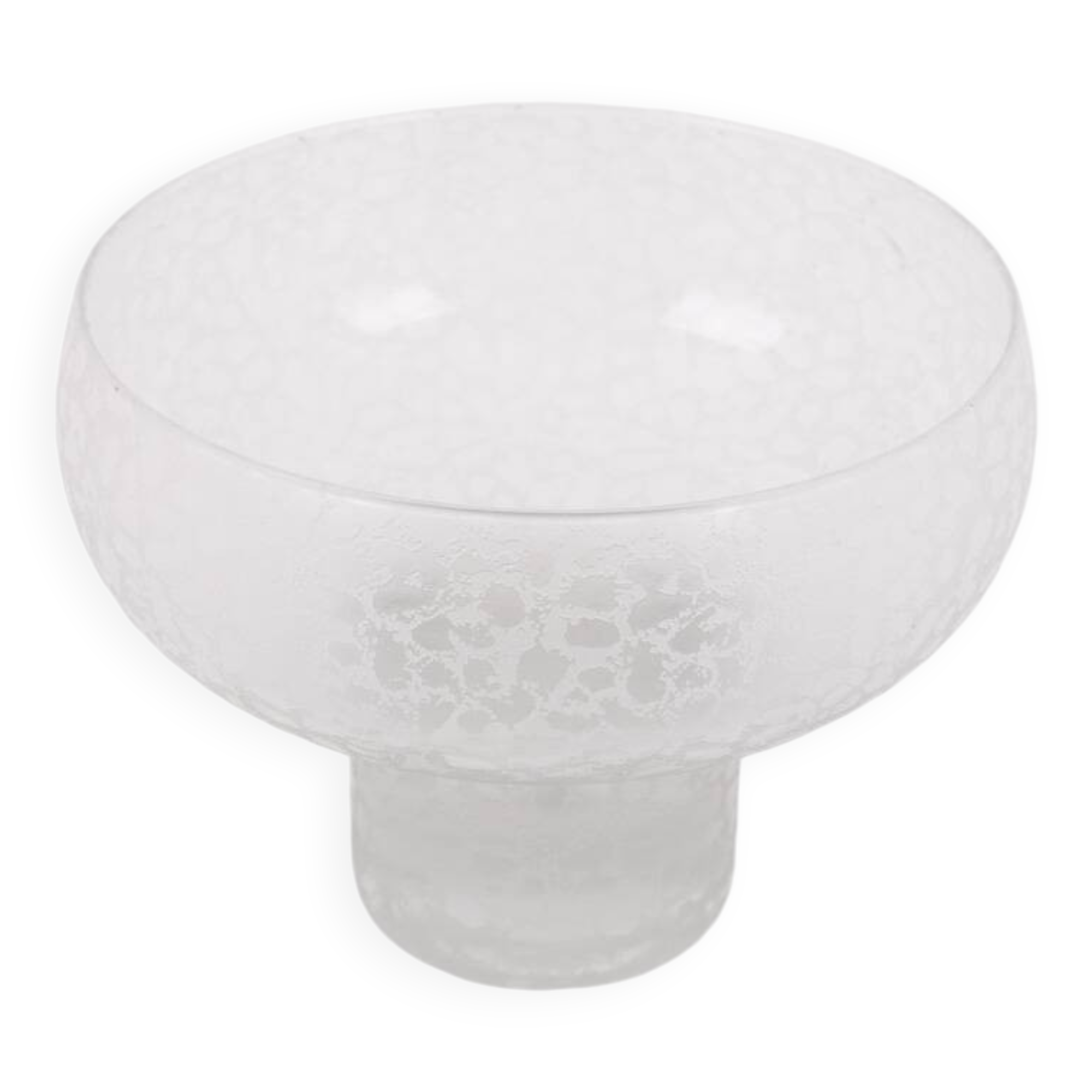 Italian design crystal bowl from 1980’s