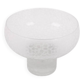 Bol en cristal de design italien des années 1980