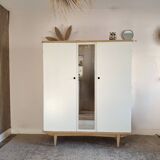 Armoire vintage années 60 relookée