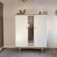 Vintage 60s wardrobe refurbished