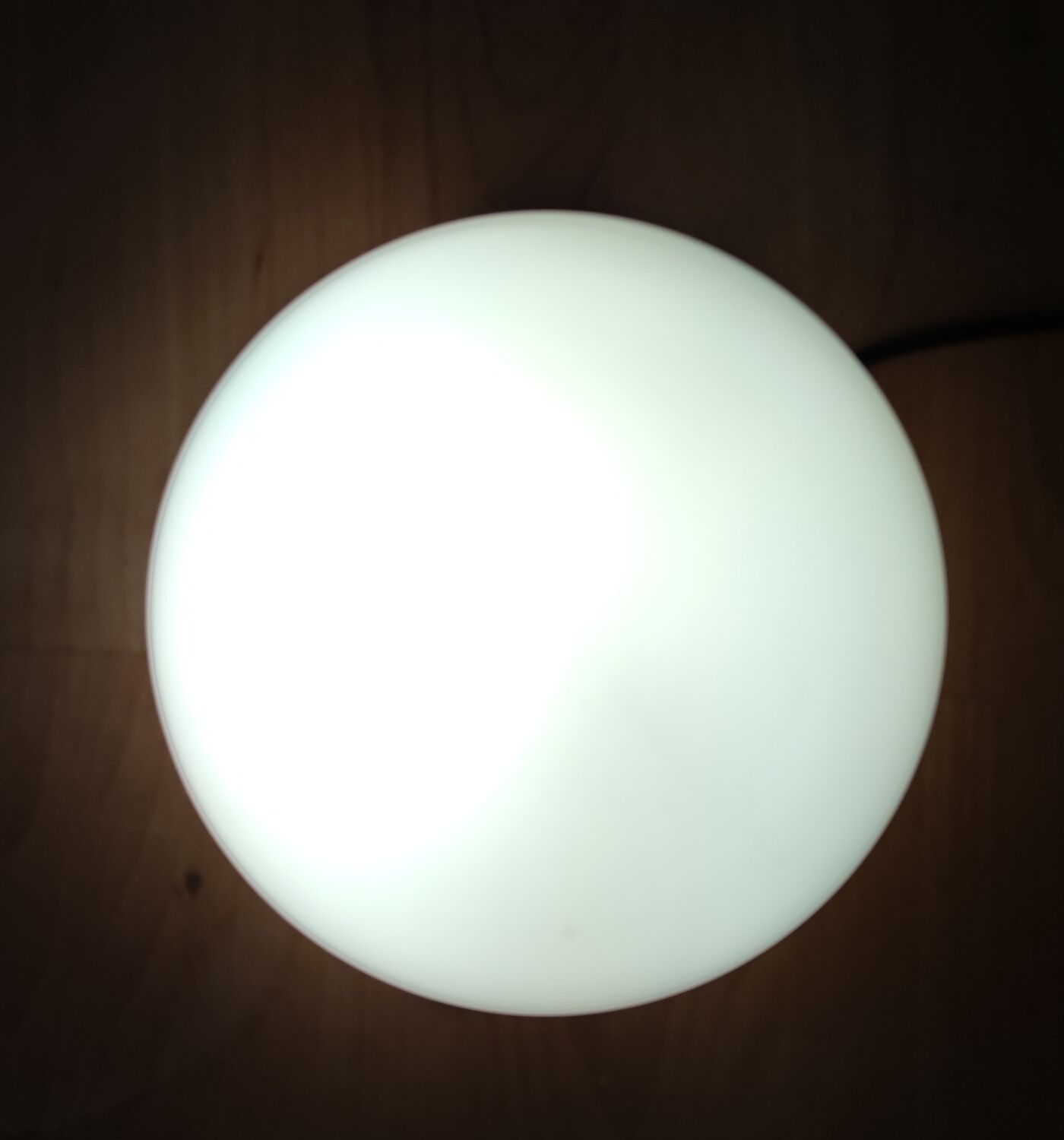 Opaline ceiling lamp