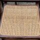 Set of 4 folding chairs wood and canning of the 70s