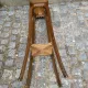 High Art Nouveau stand in wood & marquetry – Plant holder 1920