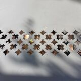 EMU antique iron garden furniture, table, 2 armchairs and 4 Vera chairs