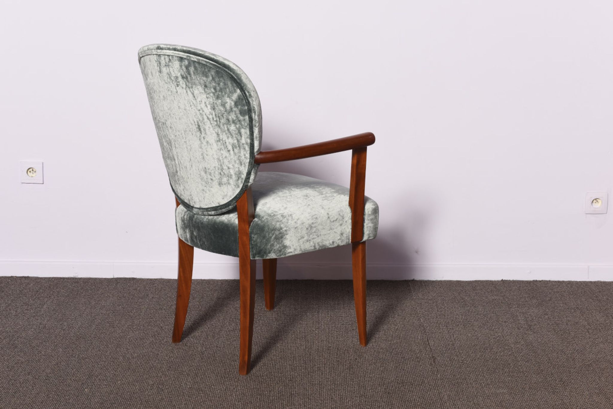 Set de 3 chaises art déco 1930s