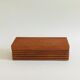 Boîte en bois faite main L25cm