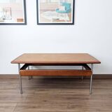 Scandinavian coffee table attributed to Sven Ivar Dysthe for Dokka