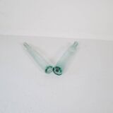 Antique set of 3 decorative bottles / vases from Sweden circa 1800