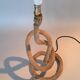 Lampe serpentine corde Vintage.