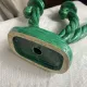 Glazed ceramic chandelier