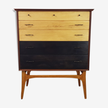 Commode par Alfred Cox, années 1950