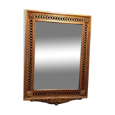 Miroir en bois sculpté doré 1920 69x97cm