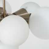 Pendant lamp from Kamenický Šenov, 1960s