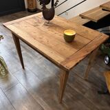 Renovated solid farmhouse table