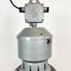 Industrial black enamel pendant lamp from Elektrosvit 1960s
