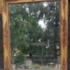 Old large gilded mirror