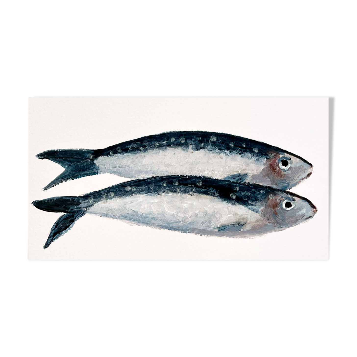 "2 sardines" par Joseph Rethlin