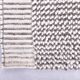 2x8 Pinstriped Handmade Wool Turkish Runner Rug, 67x250Cm