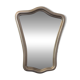 Miroir style Louis XV argenté 67 x 50 cm