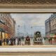 Walter SITA Oil on canvas Paris place de la concorde