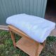 Handmade crochet antique bedspread