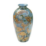 Vase Emile Simonod Savoie fish decorations