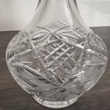 Antique cut crystal carafe
