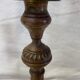 Pair of brass candle holders