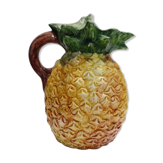 Pitcher on pineapple earthenware