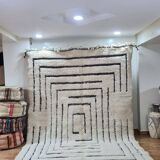 Handmade Beni Ouarain rug 300x200 cm
