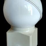 Vintage design table lamp Erco white metal