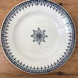Series of 4 flat plates terre de fer model "primax"