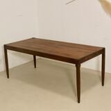 Scandinavian teak coffee table year 60 : Ref : Rosy