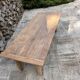 Renovated solid wood coffee table