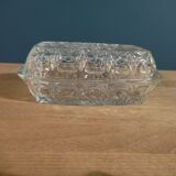 Moulded glass butter