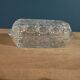 Moulded glass butter