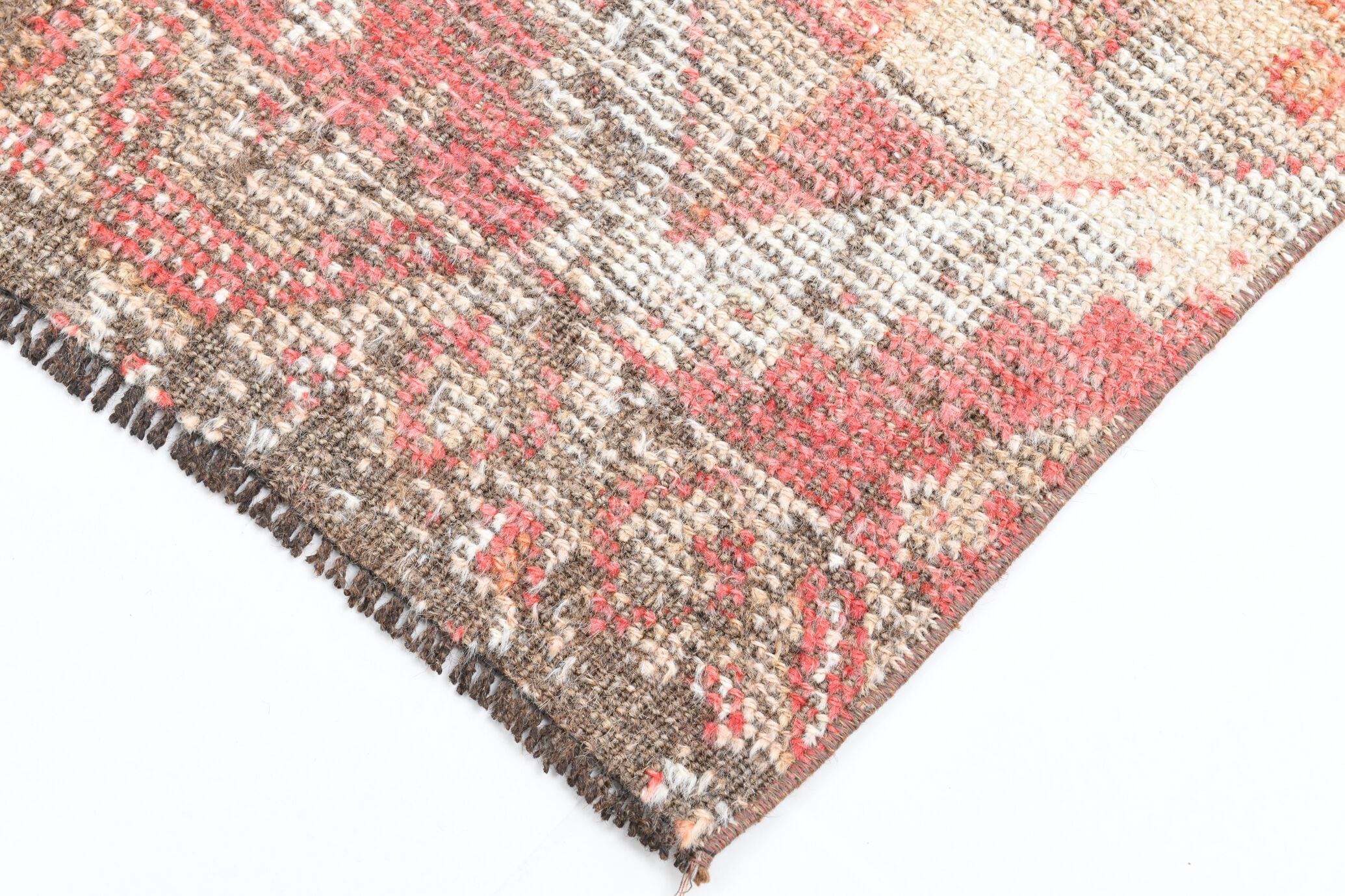 3x10 Geometric Oushak Runner Rug