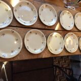 Set of 11 vintage dessert plates