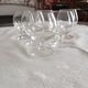 6 mini Cognac glasses