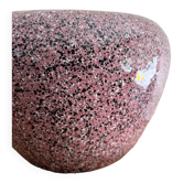 Pink memphis-style vase