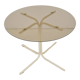 Round dining table,Metal and Glass,1970's.