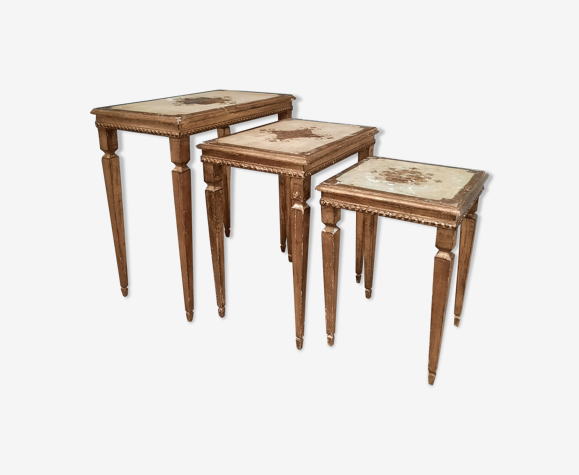 Venetian three-trundle table series