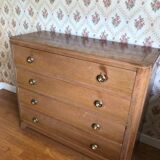 Commode 4 tiroirs ancienne bois