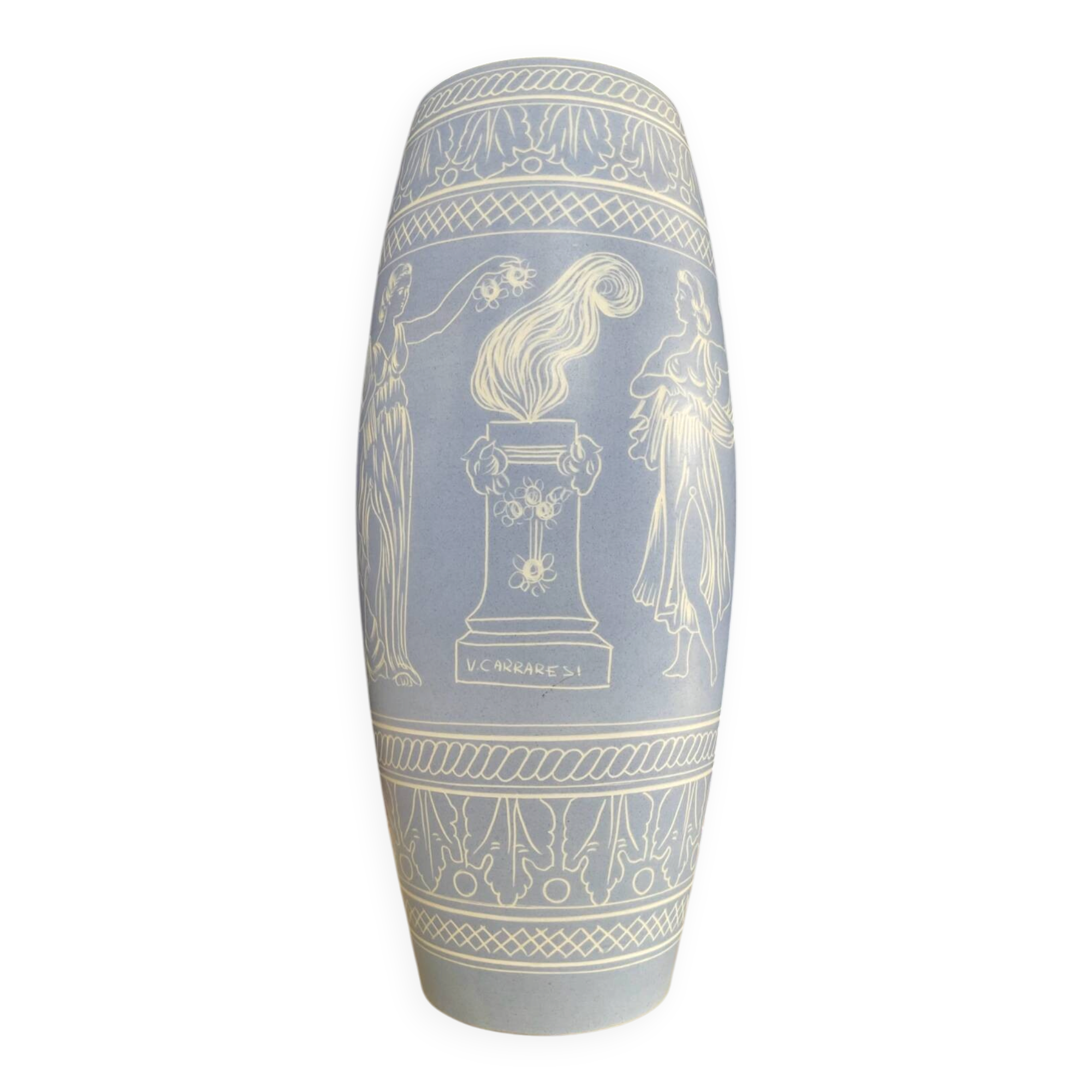 Italian vase by V. Cardaresi from the 1970s.