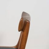 Danish Dining Chairs by Ole Wanscher for Poul Jeppesens Furniture Factory.