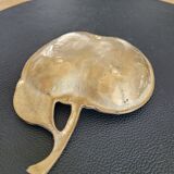 Empty brass pocket - apple