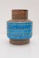 Vintage Rimini Blue Ceramic Vase by Aldo Londi for Bitossi, Italy, 1960s
