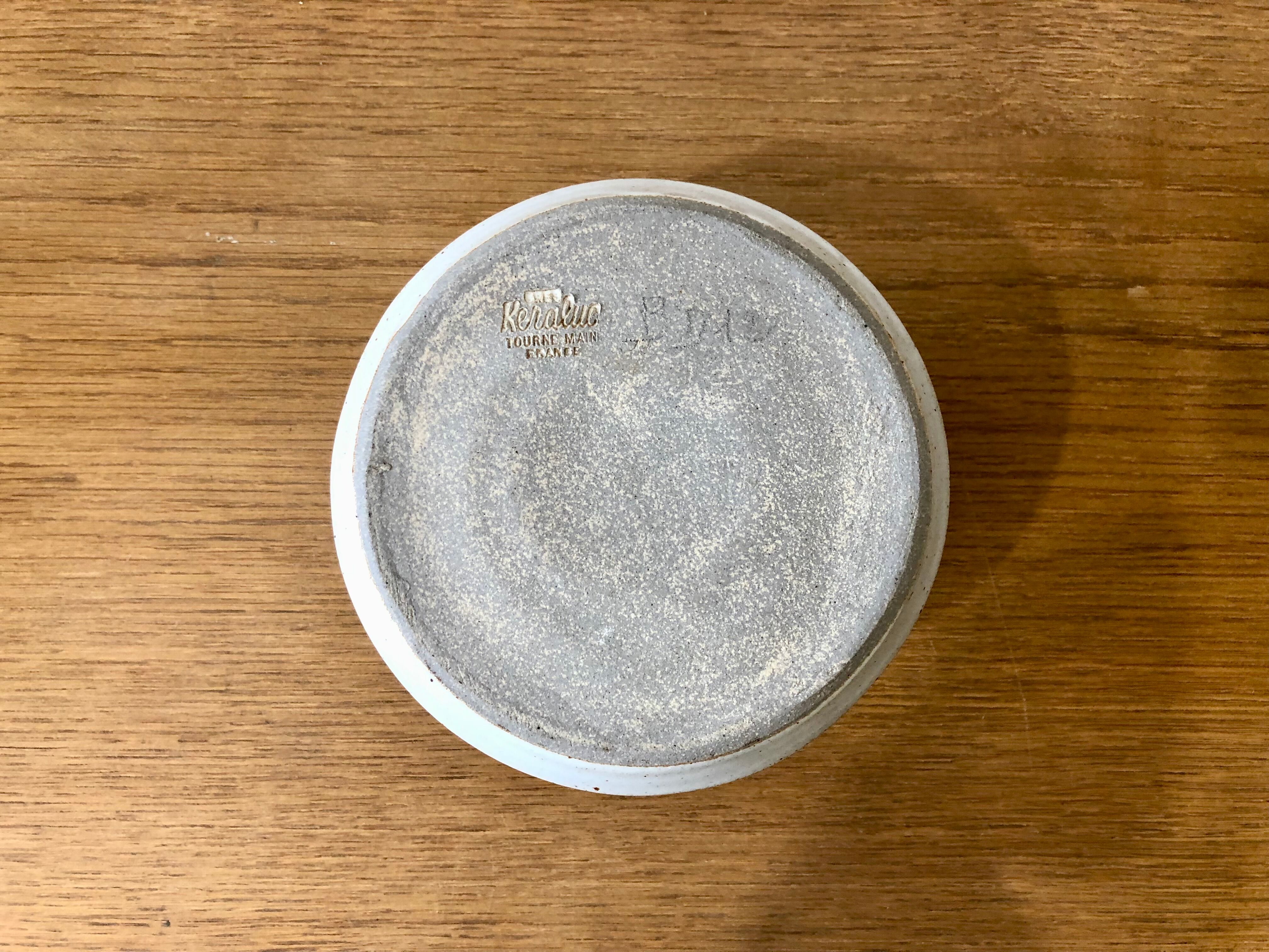 Stoneware candle holder