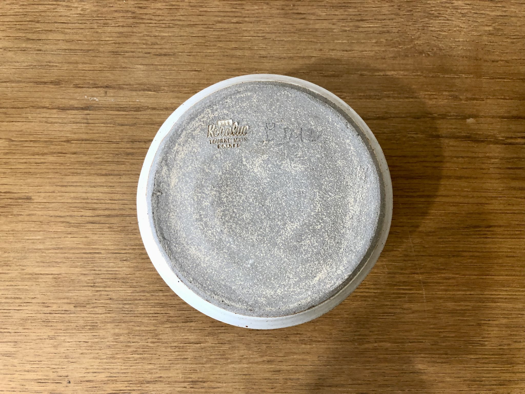 Stoneware candle holder